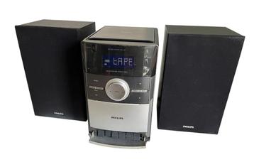 Philips MC 147 + boxen cd, cassette & radio. Lees de adv! beschikbaar voor biedingen