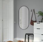 LINDBYN spiegel 60x120 zwart - NIEUW, Ophalen, 100 tot 150 cm, Nieuw, Ovaal
