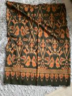 Lap stof Indiase Print, Hobby en Vrije tijd, Stoffen en Lappen, 120 cm of meer, Ophalen of Verzenden, Katoen, Groen