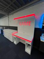 NIEUWE GAME BUREAU MET LEDVERLICHTING, Ophalen