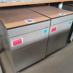 Grijze Eromes ladekasten met 3 lades 59x43x59 cm