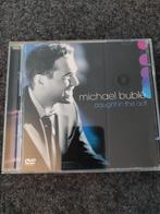 💿💿 Michael Bublé - caught in the act - cd + dvd, Gebruikt, Ophalen of Verzenden, 1980 tot 2000