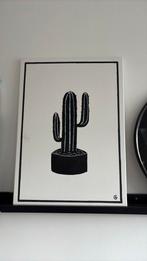 Cactus canvas schilderij, Ophalen