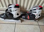 Kinderschaatsen 1x gebruikt, Sport en Fitness, Schaatsen, Ophalen, Zo goed als nieuw, IJshockeyschaatsen, Nijdam