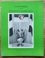 Clubblad Feijenoord Europa Cup juni 1970, Verzamelen, Sportartikelen en Voetbal, Gebruikt, Feyenoord, Verzenden