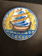 Fraai oud aardewerk  handgemaakte. Schaal / bord, Ophalen of Verzenden