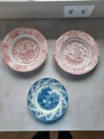 Te koop 3 oude eetborden, Ophalen