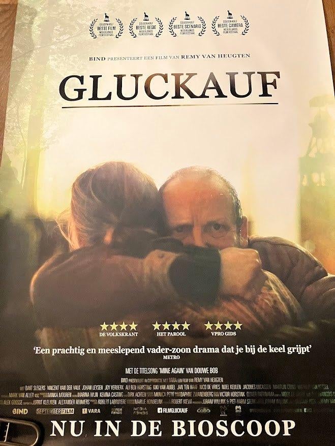A1 filmposter ‘Gluckauf’, Verzamelen, Rechthoekig Staand, Ophalen of Verzenden, Zo goed als nieuw, A1 t/m A3