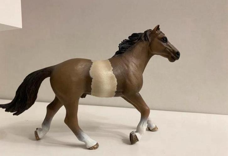 Schleich Exclusive Pinto Hengst ~ 72019, Verzamelen, Dierenverzamelingen, Beeldje of Figuurtje, Paard, Ophalen of Verzenden