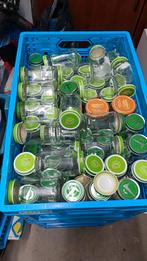 Veel lege, schone Olvarit/kruidvat/hakpotjes, Ophalen, Materiaal