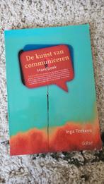 Inga Teekens - De kunst van communiceren, Boeken, Wetenschap, Inga Teekens, Ophalen of Verzenden, Zo goed als nieuw