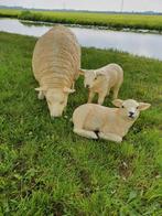 Set van 3 Texelse Schapen, Ophalen, Nieuw, Kunststof, Dierenbeeld