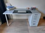 Compleet bureau met ladeblok - Zo goed als nieuw!, Huis en Inrichting, Bureaus, Ophalen, Zo goed als nieuw