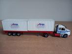 scania torpedo met container oplegger -tekno-, Ophalen of Verzenden, Gebruikt, Bus of Vrachtwagen, Tekno