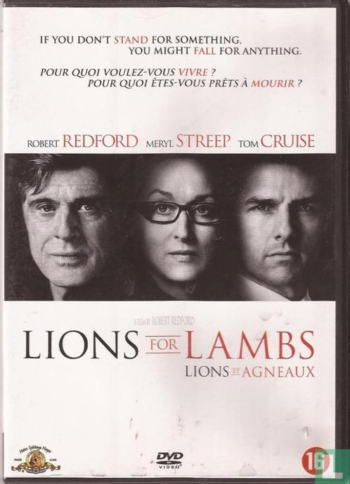 Lions for lambs (Robert Redford), Cd's en Dvd's, Dvd's | Drama, Drama, Vanaf 16 jaar, Ophalen of Verzenden