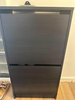 Ikea Bassia Black Shoe Cabinet, Huis en Inrichting, Kasten | Schoenenkasten, Ophalen
