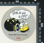 Sticker: Oce - Gotta be nice to PPC, Ophalen of Verzenden, Zo goed als nieuw, Bedrijf of Vereniging