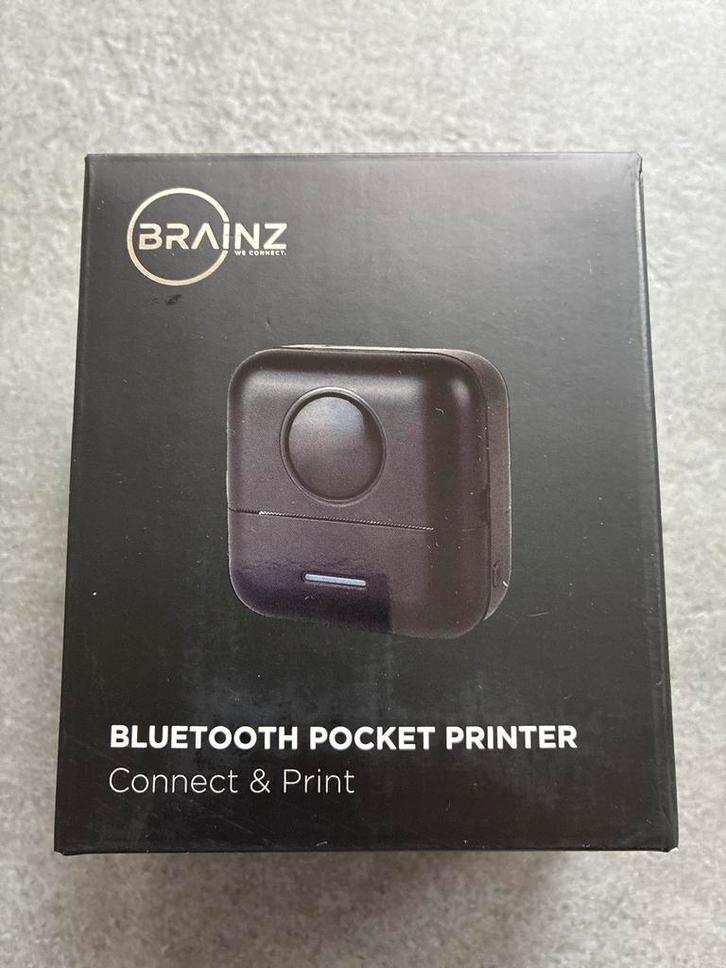 Mini Bluetooth Thermische Printer -Printen vanaf je telefoon, Computers en Software, Pocketprinters, Nieuw, Ophalen of Verzenden