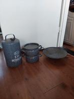 Emaille set, Ophalen of Verzenden