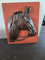 Schilderij paarden hoofd, Antiek en Kunst, Ophalen