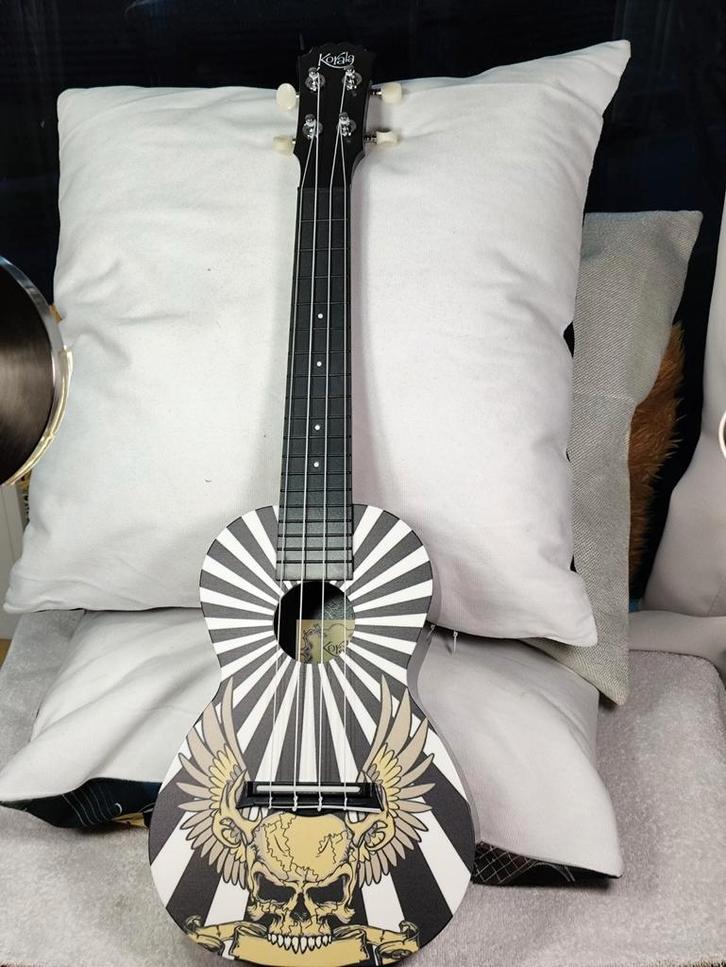 Korala Ukelele met diverse gave  Designs, zie foto's, Muziek en Instrumenten, Snaarinstrumenten | Overige, Nieuw, Ukelele, Ophalen of Verzenden