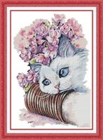 # Compleet nieuw borduurpakket; Cat #, Ophalen of Verzenden, Nieuw, Handborduren, Borduurpakket