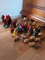 Complete Kerstgroep met Figuren, Antiek en Kunst, Antiek | Religie, Ophalen of Verzenden
