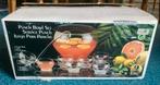 Vintage Punch Bowl Set - nieuw in doos, Ophalen of Verzenden, Nieuw