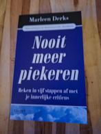Marleen Derks - Nooit meer piekeren, Boeken, Ophalen of Verzenden, Zo goed als nieuw