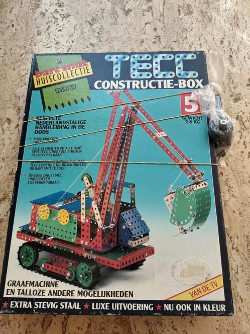 Bart smit tecc en meccano met pull back motor, Kinderen en Baby's, Speelgoed | Bouwstenen, Zo goed als nieuw, Overige merken, Ophalen of Verzenden