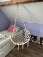 Hangstoel katoenen binnen + montage beugel, Ophalen of Verzenden, Zo goed als nieuw, Binnen