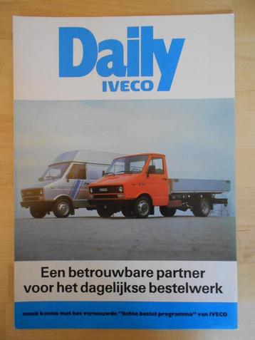 Iveco Daily Brochure ca 1983 beschikbaar voor biedingen