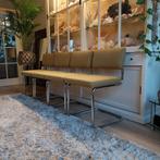 Buisframe eetkamerstoelen, Huis en Inrichting, Stoelen, Ophalen, Zo goed als nieuw, Vier