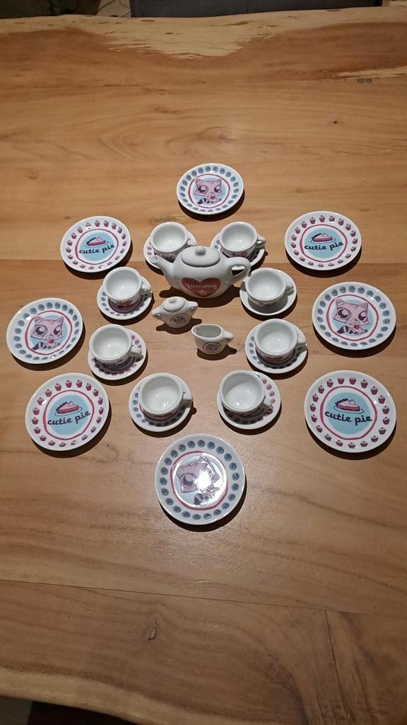 Little Pet Shop Theeservies - Compleet!, Kinderen en Baby's, Speelgoed | Babyspeelgoed, Zo goed als nieuw, Overige typen, Ophalen of Verzenden