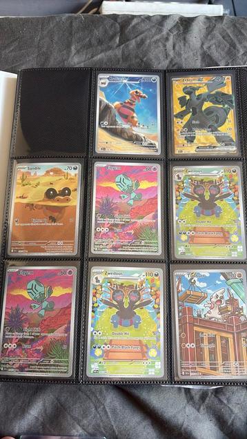 Black bolt/white flare pulled cards beschikbaar voor biedingen