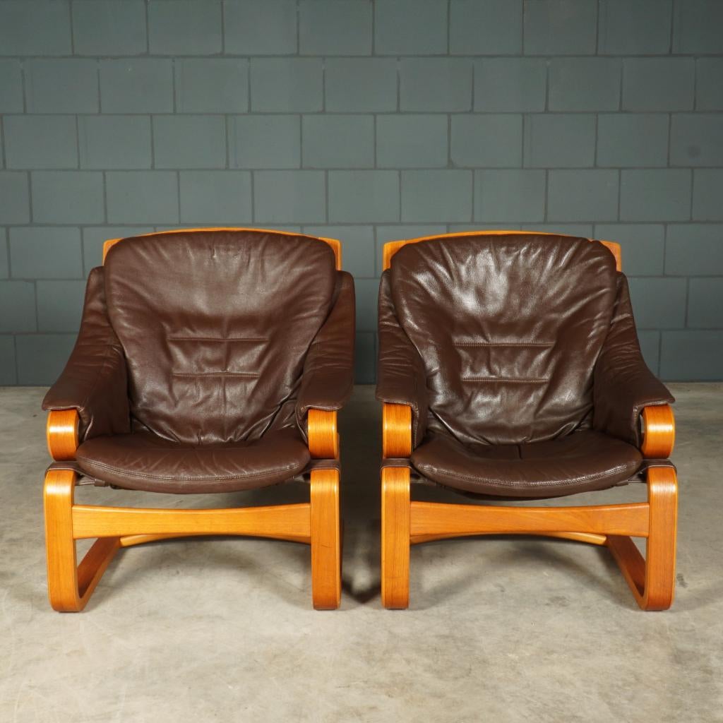 Deens design “Apollo” fauteuils – Svend Skipper – jaren 70, Vintage, 75 tot 100 cm, Ophalen of Verzenden, Zo goed als nieuw