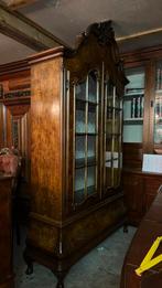 Barok Kast/Vitrinekast, Huis en Inrichting, Kasten | Vitrinekasten, Ophalen, Zo goed als nieuw, 25 tot 50 cm, Kersenhout
