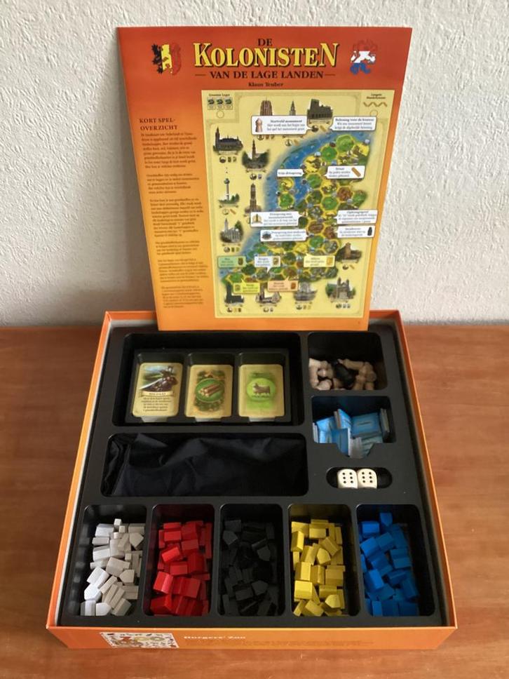Kolonisten van de Lage Landen, Hobby en Vrije tijd, Gezelschapsspellen | Bordspellen, Zo goed als nieuw, Ophalen of Verzenden