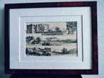 Craandijk Litho Bloemendaal Overveen Brederode 1880 (110), Antiek en Kunst, Ophalen of Verzenden