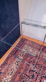 Glazen Bijzettafel - Veiligheidsglas, Ophalen, Minder dan 45 cm, Minder dan 55 cm, Gebruikt