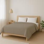 DEKBED ZONDER DEKBEDHOES 240x200 MOUSSELINE, Bruin, Overige maten, Nieuw, Ophalen of Verzenden