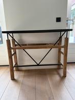 Uniek sidetable, Huis en Inrichting, Tafels | Sidetables, Ophalen, Zo goed als nieuw, 25 tot 50 cm, Rechthoekig