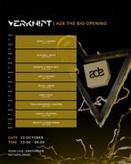Verknipt ADE The Big Opening 22/10 AFAS Live, Amsterdam, Tickets en Kaartjes, Eén persoon