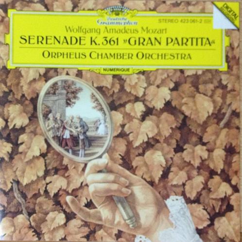Mozart – Serenade KV 361 “Gran Partita”, Cd's en Dvd's, Cd's | Klassiek, Zo goed als nieuw, Kamermuziek, Classicisme, Ophalen of Verzenden