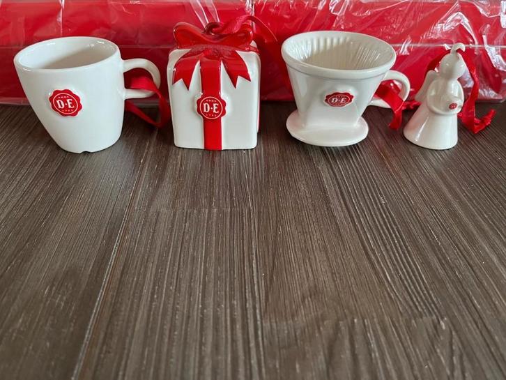 Douwe Egberts kersthangers (2), Diversen, Kerst, Zo goed als nieuw, Ophalen of Verzenden