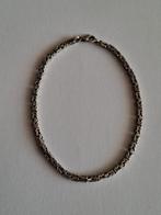 Zilveren armband koningsketting., Sieraden, Tassen en Uiterlijk, Armbanden, Ophalen of Verzenden, Zo goed als nieuw, Zilver, Zilver