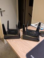 Complete MESH-Set  RT-AX86U Pro- 2x RT-AX92U, Computers en Software, Routers en Modems, Ophalen of Verzenden, Zo goed als nieuw