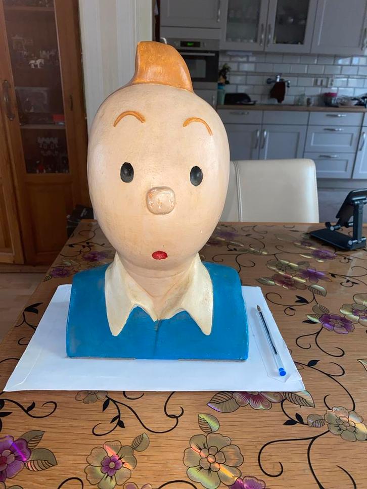 Kuifje Beeld/Figuur, Verzamelen, Stripfiguren, Gebruikt, Beeldje of Figuurtje, Kuifje, Ophalen of Verzenden