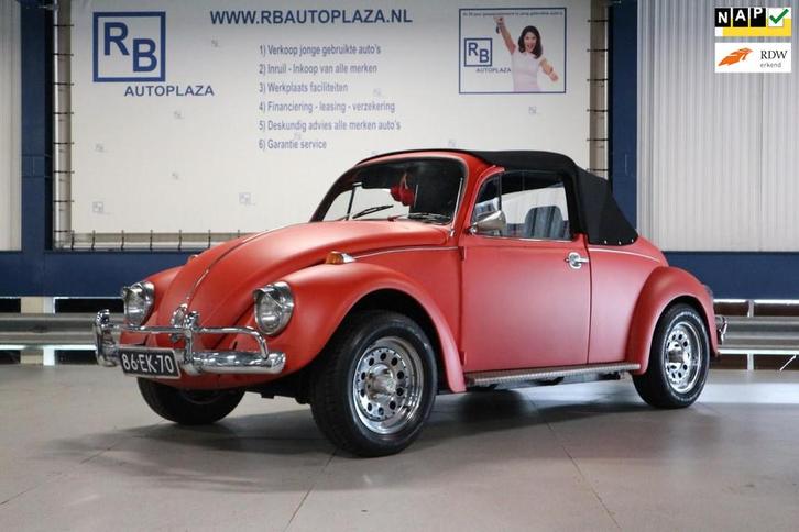 Volkswagen Kever 1200 E / Cabrio / Red Label ! ! !, Auto's, Volkswagen, Bedrijf, Te koop, Beetle (Kever), Elektrische buitenspiegels