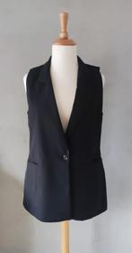 Lefties zwart lange mouwloze blazer maat XL, Kleding | Dames, Jasjes, Kostuums en Pakken, Zwart, Maat 42/44 (L), Ophalen of Verzenden